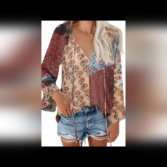 Tops - New women's sheer shirt sz. Xlg